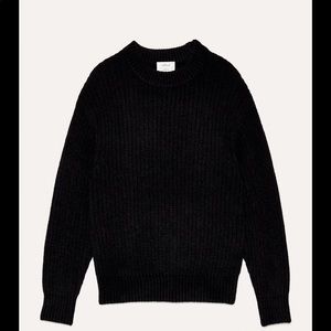 Wilfred via Aritzia - salette sweater in black!